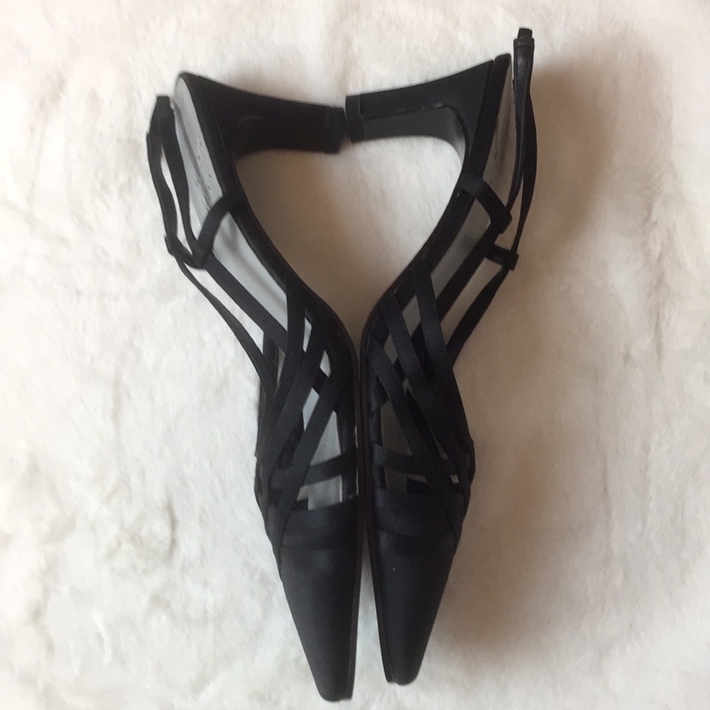 Mootsies Tootsies Black strappy heel… - Picture 5 of 8